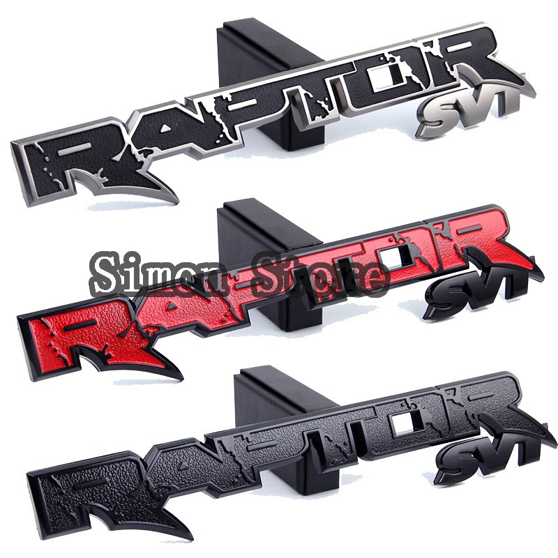 สติกเกอร์โลโก้ ABS 37.5x7 ซม. RAPTOR SVT สําหรับติดตกแต่งรถยนต์ Ford F150 FX4 RANGER Focus Mondeo