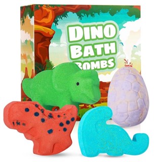 Dino #bathbomb set #บาธบอม #ของเล่นในอ่างน้ำ #ของเล่นน้ำ