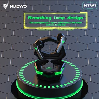 Nubwo NTW1 Gaming Earphone Wireless หูฟังเกมมิ่งไร้สายพร้อมไฟแสดงสถานะ