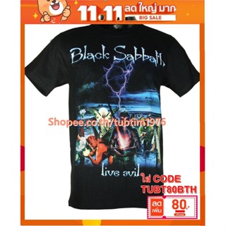 เสื้อวง Black Sabbath เสื้อวงดังๆ วินเทจ เสื้อวินเทจ แบล็กแซ็บบาธ BSB1585