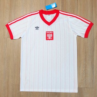 !!!เสื้อบอล ย้อนยุค โปแลนด์ Polska Retro Kit (พร้อมส่ง)