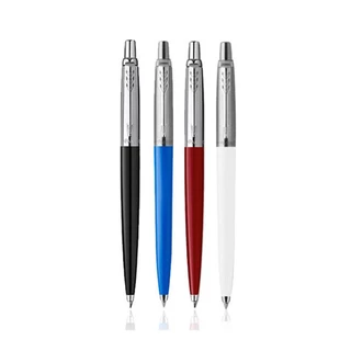 Parker ปากกาลูกลื่น ขนาด 0.7mm หมึกน้ำเงิน Jotter Originals Chrome Color Trim Ballpoint Pen