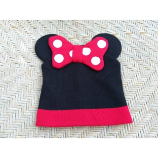 หมวกไหมพรมเด็ก Minnie Mouse ลิขสิทธิ์แท้ (ของใหม่)