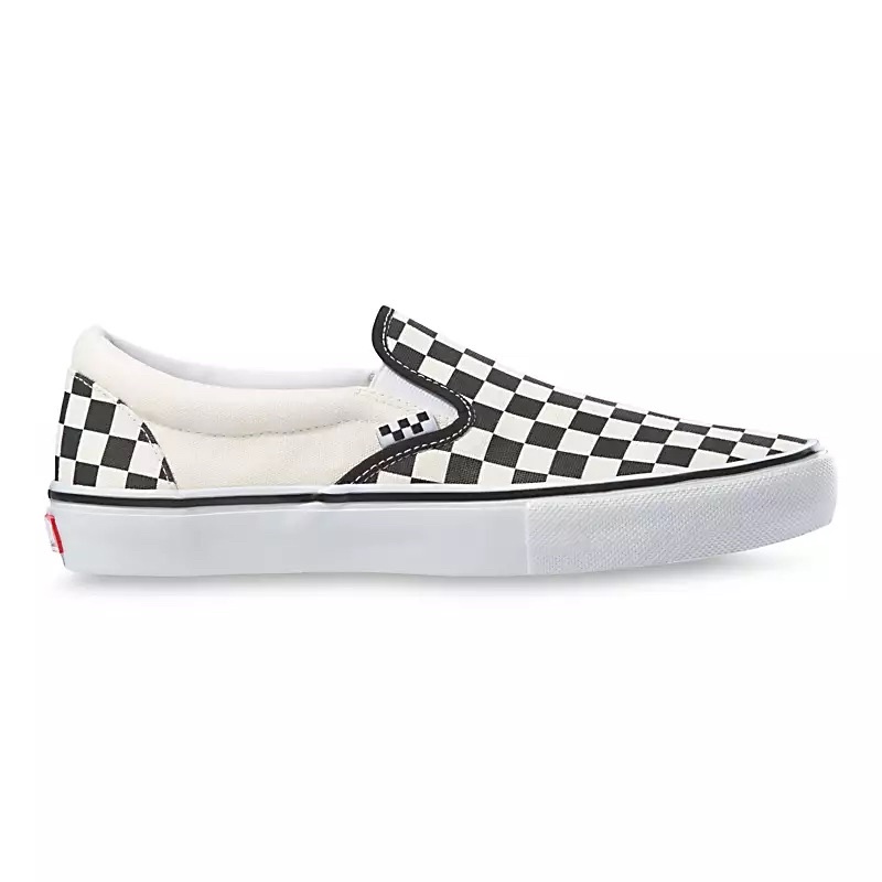 VANS SLIP-ON CHECKERBOARD Skate Comfy Classic ของแท้ พร้อมส่ง