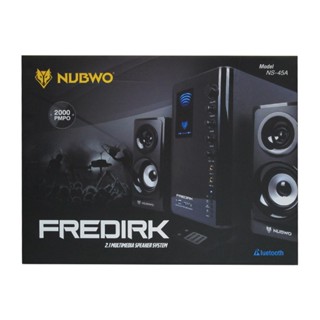 Nubwo Fredirk ลำโพง speaker รุ่น ns045A ( มี bluetooth / usb / FM / Sd card )