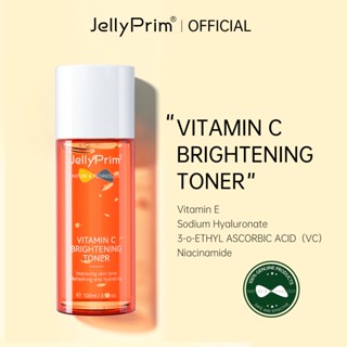 Jellyprim โทนเนอร์วิตามินซี 20% E+ไนอะซินาไมด์ ให้ความชุ่มชื้น ผิวกระจ่างใส 100 มล.