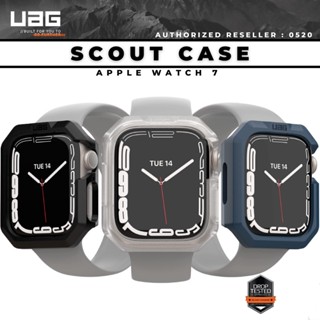 Uag SCOUT เคสนาฬิกาข้อมือ ป้องกัน กันกระแทก สําหรับ Apple Watch iWatch 41 มม. 45 มม. Series 7