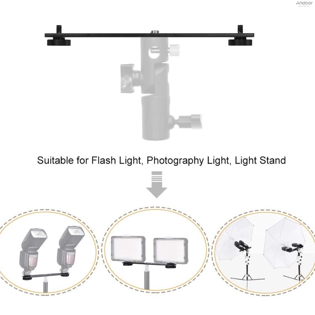 ขาตั้งกล้องสามขา พร้อมสกรู 1/4 นิ้ว สําหรับกล้อง DSLR ไฟ LED ไมโครโฟน