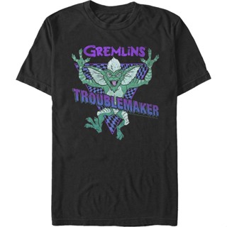 Troublemaker Gremlins T-Shirt เสื้อเบลาส์ เสื้อผ้าแฟชั่น เสื้อยืด เสื้อยืดผู้หญิง