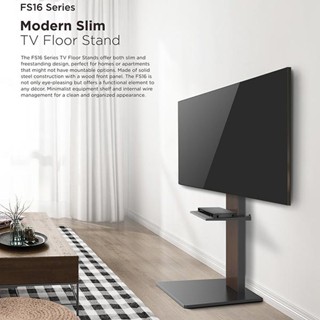 FS16-46T  MODERN SLIM TV FLOOR STAND  สินค้าออกใบกำกับภาษีได้รวมภาษีแล้ว