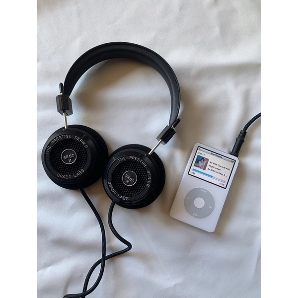 GRADO SR80X หูฟังออนเอียร์ สภาพสวยใช้งานน้อย ประกันยังเหลือ 01/12/2022