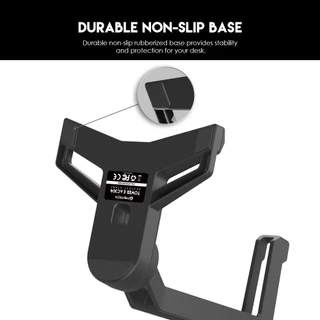 Fantech AC304 สีดำ Headphone Stand With Cable Holder แฟนเทค สแตนแขวนหูฟัง ขาตั้งหูฟัง พร้อมช่องวางสายหูฟัง
