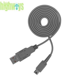 【จัดส่งฟรี】สายชาร์จ Usb ยาว 1 เมตร สําหรับจอยเกม Nintendo Wii U [highways.th]