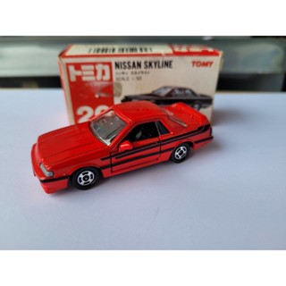 TOMICA 20 - NISSAN SKYLINE GTS R31 [RED] NEAR MINT VHTF BOX GOOD JAPAN