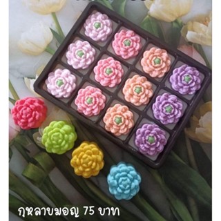 พิมพ์ซิลิโคน ดอกกุหลาบมอญ ขนาด 5 ซม. (จำนวน 12 ชิ้น/โหล)
