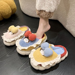 🧸รองเท้าหมีบุก🧸รองเท้าใส่ในบ้านรองเท้าสลิปเปอร์