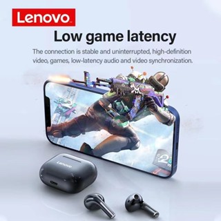 ชุดหูฟังบลูทูธไร้สาย Lenovo LP40 TWS พร้อมไมโครโฟน เสียงเบสดี สําหรับเล่นเกม XB3Q