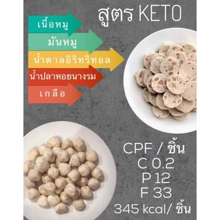 [คีโต] หมูยอ ลูกชิ้น สูตรคีโตแท้ 100% ไร้แป้ง ไร้น้ำตาล ไร้สารปรุงรส