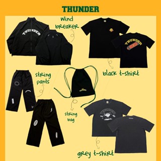 เสื้อยืดแจ็กเก็ต ลาย Ateez THUNDER TOUR MERCH 2022