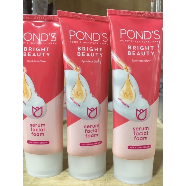 Pon 's Bright Beauty / Pon 's Pure white Bright Pink white Cleanser 50g