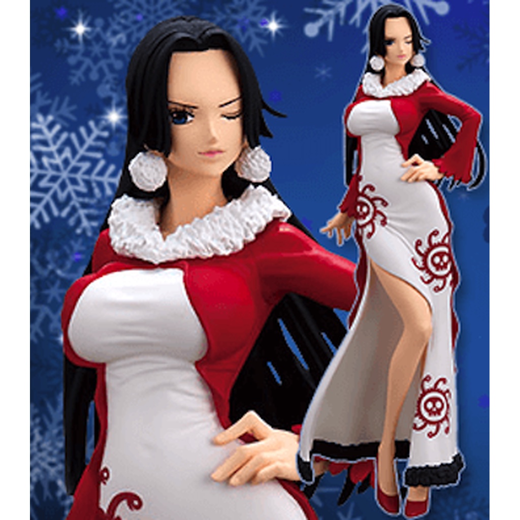 Boa Hancock Winter Style ของแท้ JP แมวทอง - Glitter & Glamours Banpresto [โมเดลวันพีช]