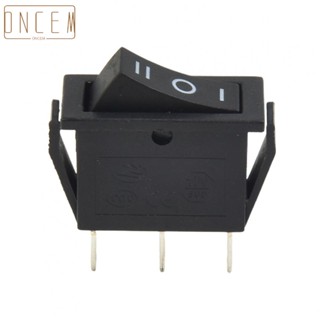 【ONCEMOREAGAIN】Rocker Switches Part 12V 16A 250VAC 1pcs 3 Position Accessory Black Boat