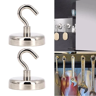 แม่เหล็กตะขอ แม่เหล็กห่วงกลม ตะขอแม่เหล็กแรงสูง ตะขอแขวนกุญแจ Hook Magnet แม่เหล็กแรงดูด สินค้าขายดี Hook Magnet