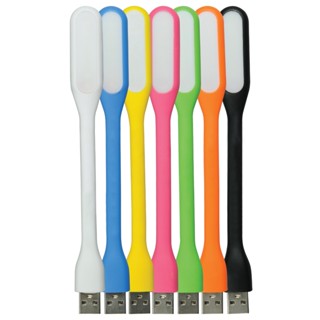 USB LED Light โคมไฟ USB ขนาดพกพา ( คละสี )