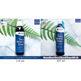 Trace Minerals - ConcenTrace® Trace Mineral Drops อาหารเสริมแร่ธาตุเข้มข้น แบบหยด