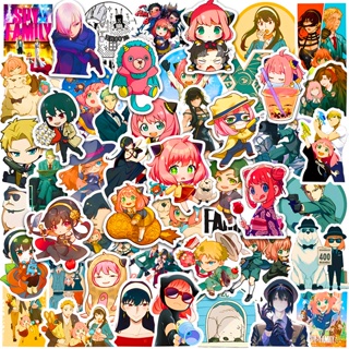 ❉ Spy×family สติกเกอร์ รุ่น 08 ❉ สติกเกอร์แฟชั่นกันน้ํา Decals Doodle 50ชิ้น / ชุด DIY