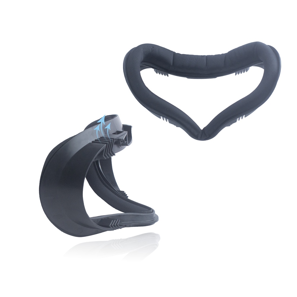 สําหรับ Oculus Quest 2 VR ชุดหูฟัง Face Cushion Cover Bracket ป้องกัน Eye Pad สําหรับ Quest2 VR แว่น