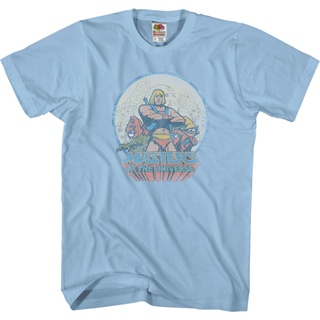 Heroic Warriors Masters of the Universe T-Shirt เสื้อยืด oversize เสื้อสาวอวบ