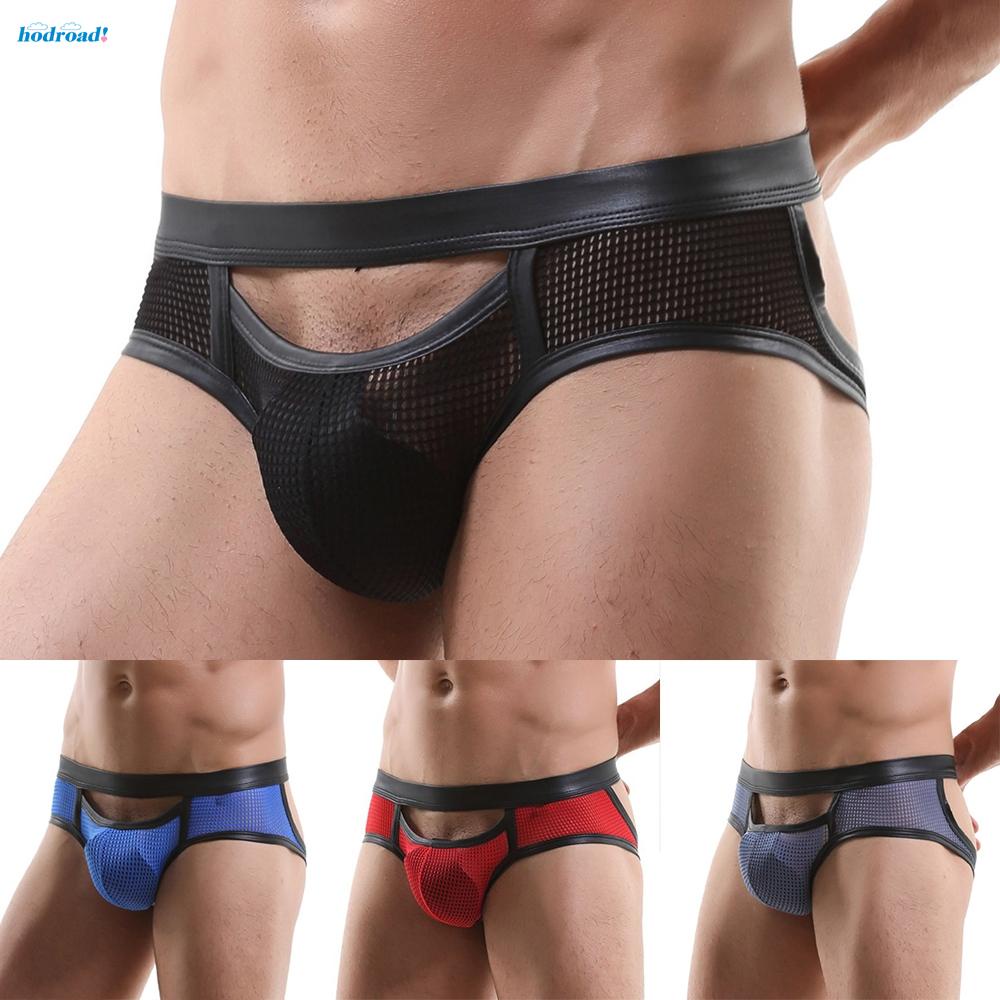 【HODRD】Underwear See Mesh Thong Panties Briefs Mens Sexy Backless Jockstrap Buttoms【Fashion】 #4