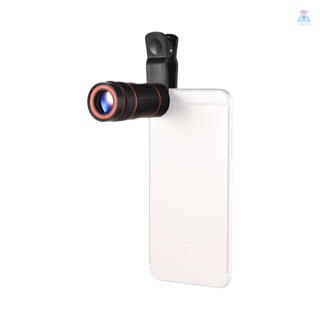 [tomo] 8X Zoom Optical Smartphone Telephoto Lens Portable Mobile Phone Telescope Lens with Clip Universal for iPhone Samsung HUAWEI Xiaomi  Most Phones