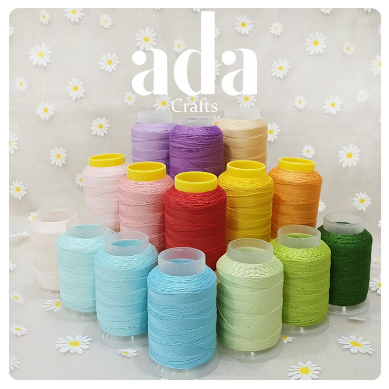 เส้นด้ายฝ้าย Tri 0.5 มม. - Tri Circle 10 - ada.crafts