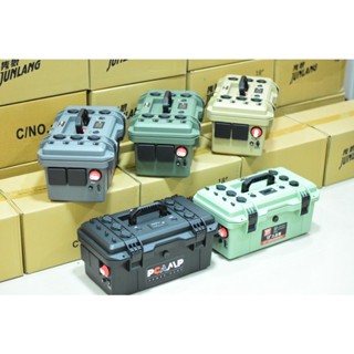 powerbox ระบบDC12V/AC220V ไม่รวมแบต/รวมแบตแถมที่ชาร์จฟรี กล่อง 18 นิ้ว