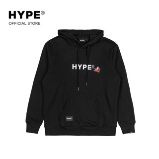 เสื้อกันหนาว มีฮู้ด พิมพ์ลาย Hype Christmas Eve สําหรับผู้ชาย และผู้หญิง