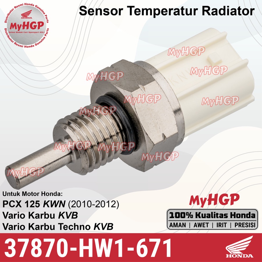 37870HW1671 - Sensor Assy TW - อุณหภูมิ AirRadiator Vario PCX 110 125 คาร์บูเรเตอร์ฉีด EOT Censor 37