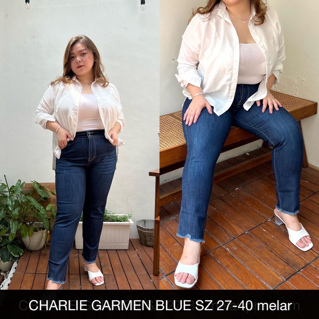 กางเกงยีนส์ผู้หญิง NORMAL & JUMBO SIZES CHARLIE GARMEN SERIES JEANS-SYSCLOTHIER