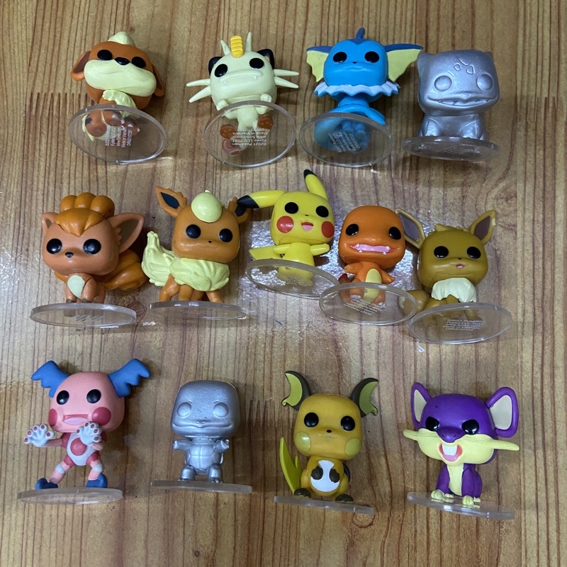 โมเดล Funko Mini PokeMon (ไม่มีกล่องแท้)