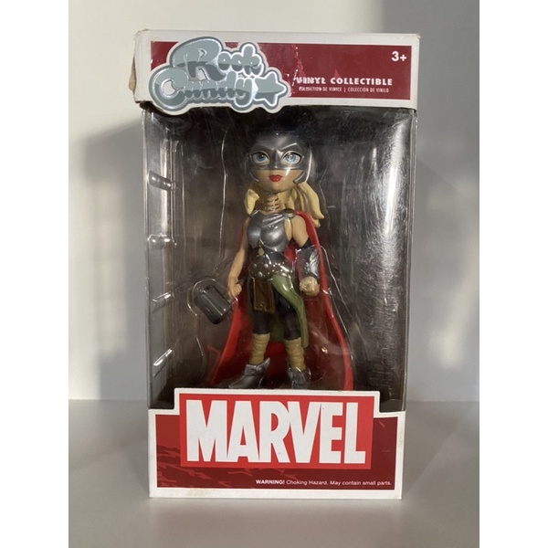 Funko Rock Candy Lady Thor Marvel Damage Box               .