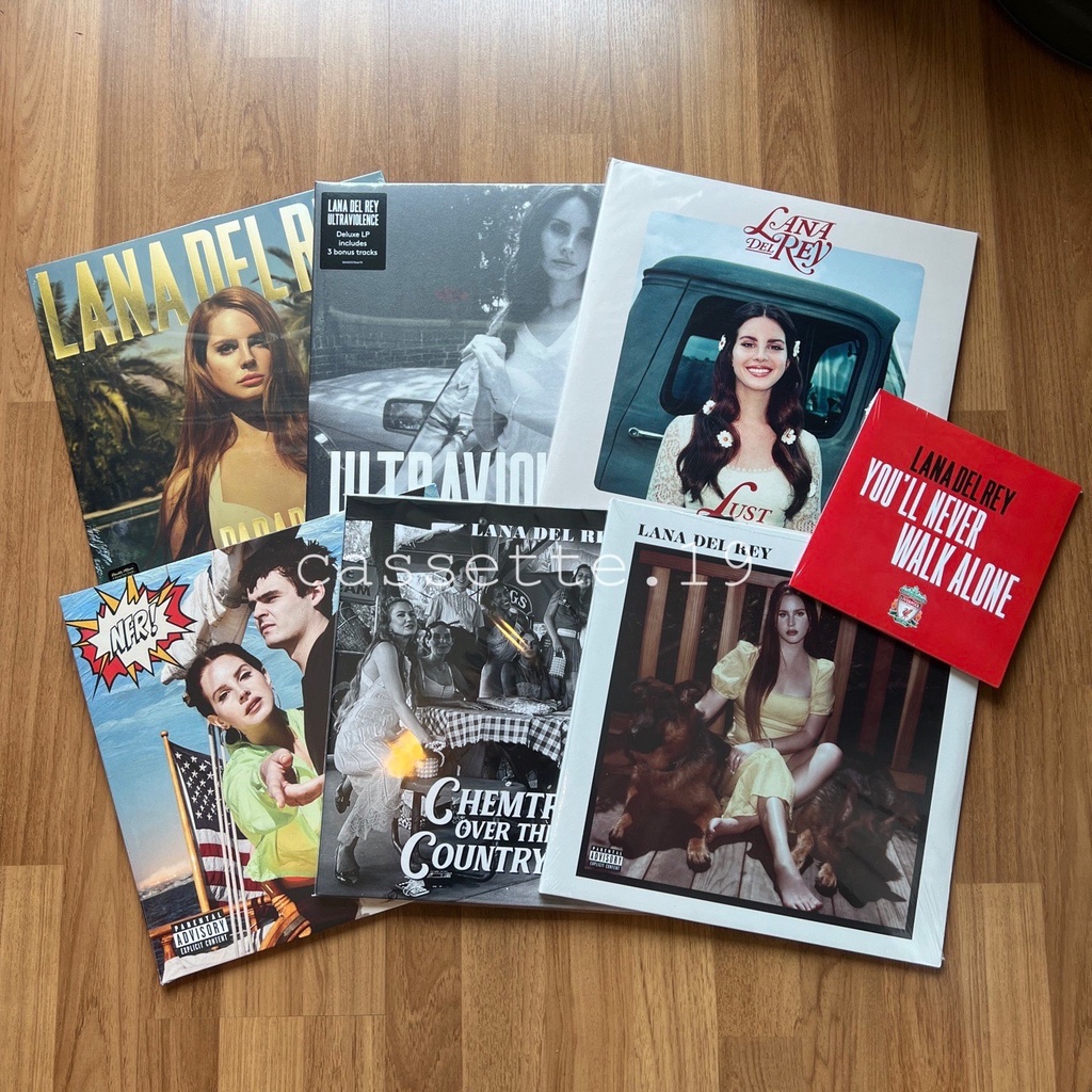 🎁ใช้โค้ด20%ได้ แผ่นเสียง Lana Del Rey - Paradise, Ultraviolence, Blue Banisters, Born To Die, NFR! (