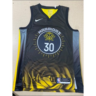 Hot pressed 2023 nba Golden State Warriors No. 30 Curry black rose basketball jersey