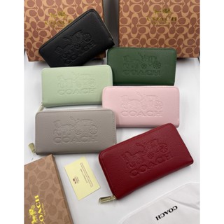 กระเป๋าสตางค์ใบยาวผู้หญิง coach ขนาด 7.5 นิ้ว สินค้าพร้อมกล่อง