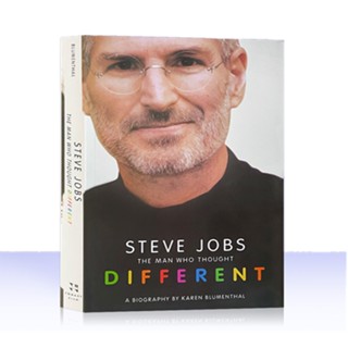 Steve Jobs หนังสือเทคโนโลยีชีววิทยาศาสตร์ ภาษาอังกฤษ สําหรับผู้ใหญ่