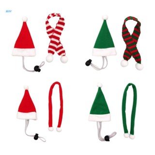 NERV Funny Warm Pet Costume Dog  Clothes Christmas Pet Cats Hats Scarf Suit