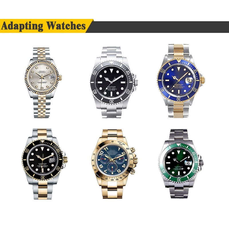 สายนาฬิกาข้อมือ สายสแตนเลส 904L 20 มม. สําหรับ Rolex SUBMARINER DAYTONA SUP GMT ราคา ถูกที่สุด ดีลบีเคเค แกลเลอรีภาพที่ 9