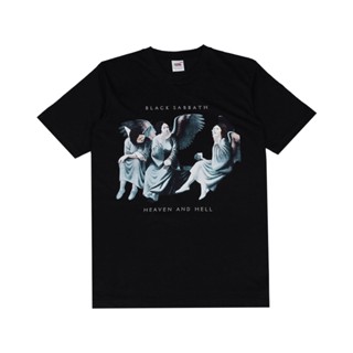 เสื้อยืด ลาย Kaos BAND BLACK SABBATH HEAVEN AND HELL FRUIT OF THE LOOM