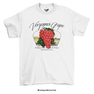 เสื้อยืดลาย   vergennes grape (องุ่น) Classic Cotton Unisex by 【Nothing Hills】