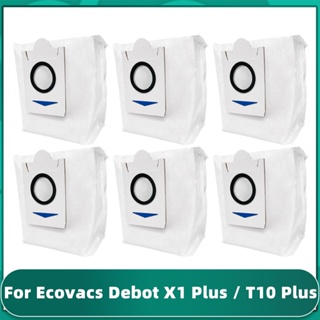 ถุงเก็บฝุ่น แบบเปลี่ยน สําหรับหุ่นยนต์ดูดฝุ่น Ecovacs Debot X1 Plus T10 Plus